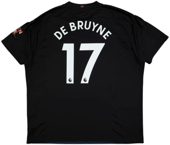 2020-21 Manchester City Away Shirt De Bruyne #17 - 10/10 - (3XL)