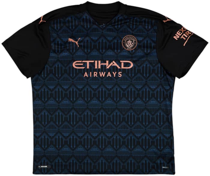 2020-21 Manchester City Away Shirt De Bruyne #17 - 10/10 - (3XL)