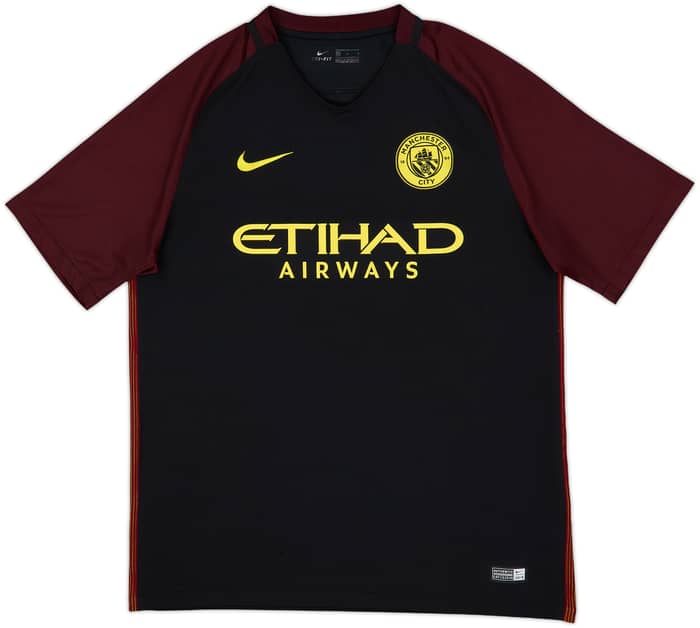 2016-17 Manchester City Away Shirt Silva #21 - 8/10 - (L)