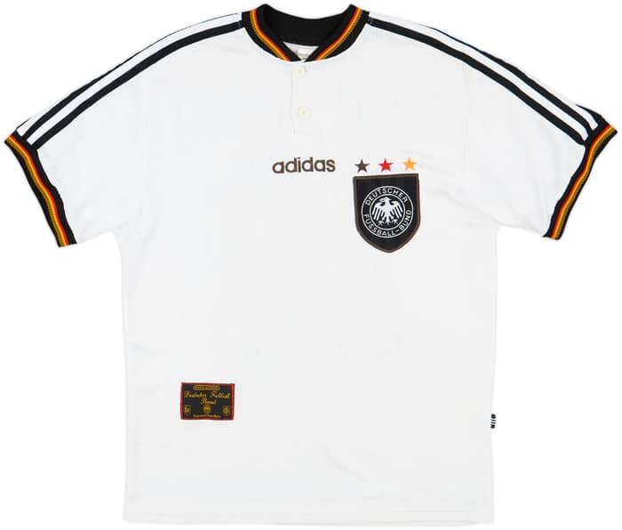1996-98 Germany Home Shirt Klinsmann #18 - 4/10 - (M)