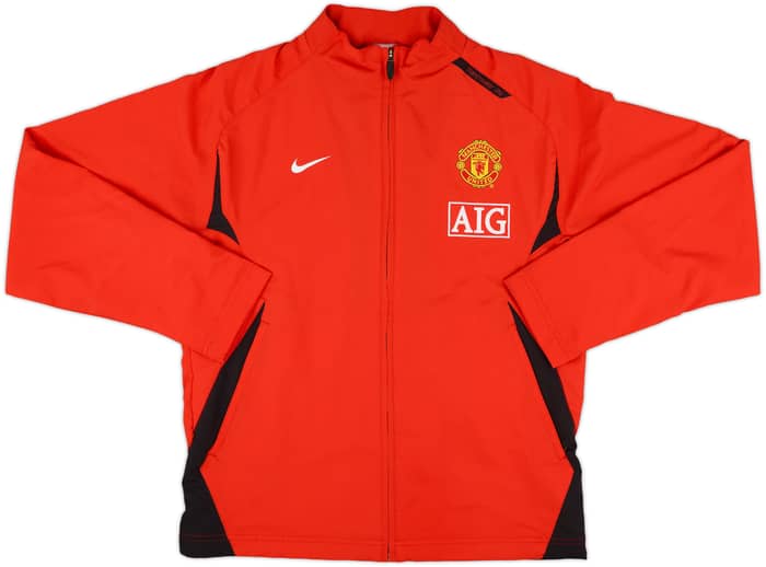 2007-08 Manchester United Nike Track Jacket - 10/10 - (M)