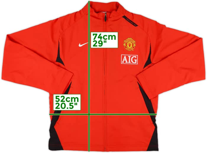2007-08 Manchester United Nike Track Jacket - 10/10 - (M)
