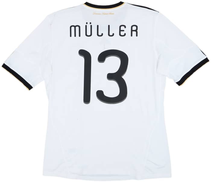 2010-11 Germany Home Shirt Muller #13 - 7/10 - (XL)