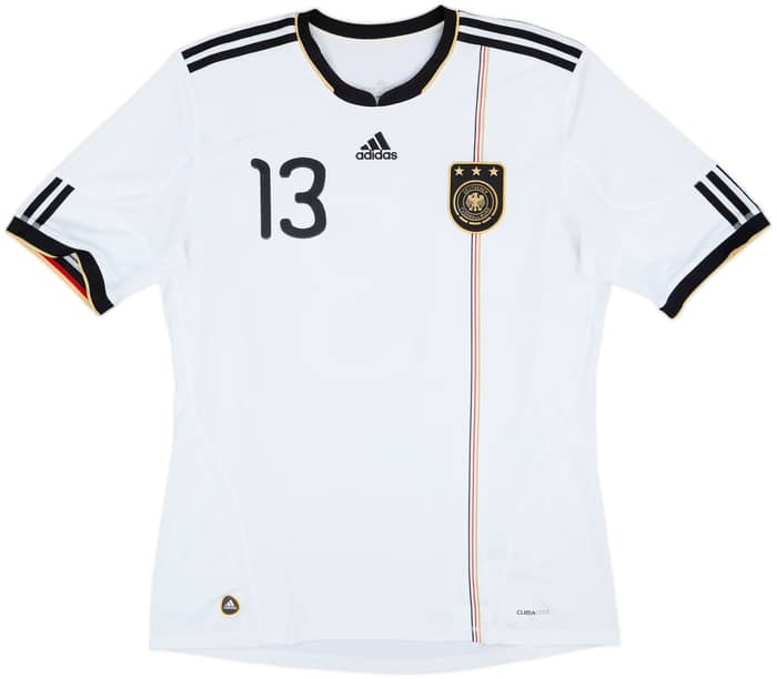 2010-11 Germany Home Shirt Muller #13 - 7/10 - (XL)
