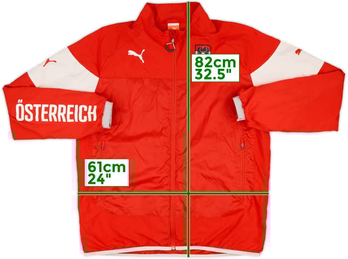 2012-14 Austria Puma Track Jacket - 8/10 - (XL)