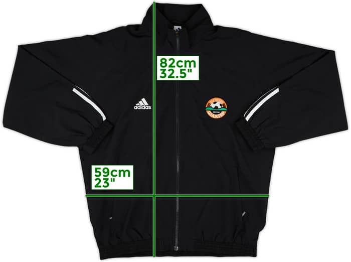 2001-02 Shakhtar Donetsk adidas Track Jacket - 8/10 - (L)