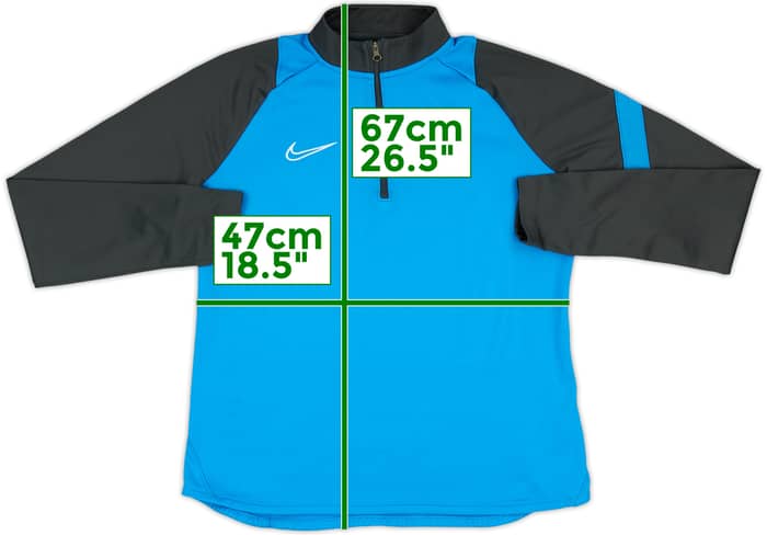 2020-21 Genk Nike 1/4 Zip Training Top - 7/10 - (M)