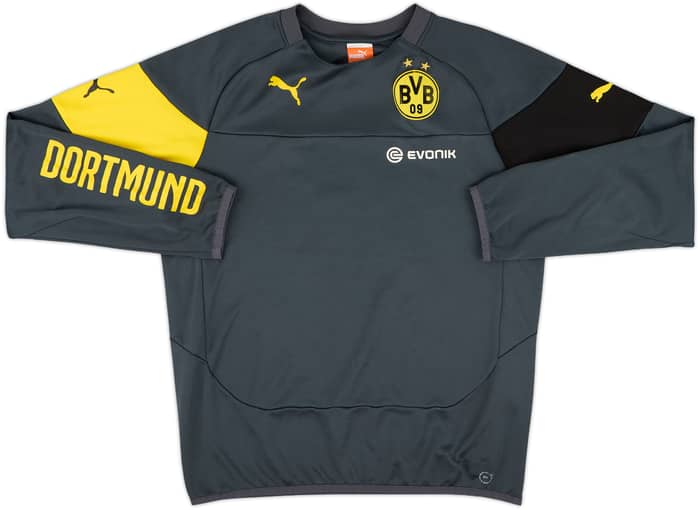 2014-15 Borussia Dortmund Puma Sweat Top - 7/10 - (M)