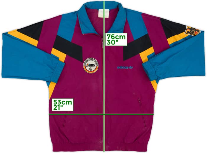 1993-95 Germany Bundeswehr adidas Track Jacket - 7/10 - (S)