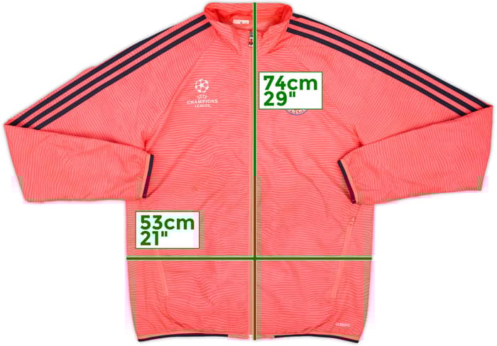 2015-16 Bayern Munich CL adidas Track Jacket - 5/10 - (L)