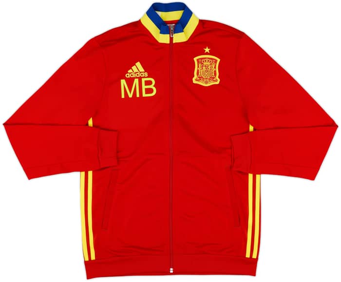 2016-17 Spain adidas Track Jacket MB - 8/10 - (L.Boys)