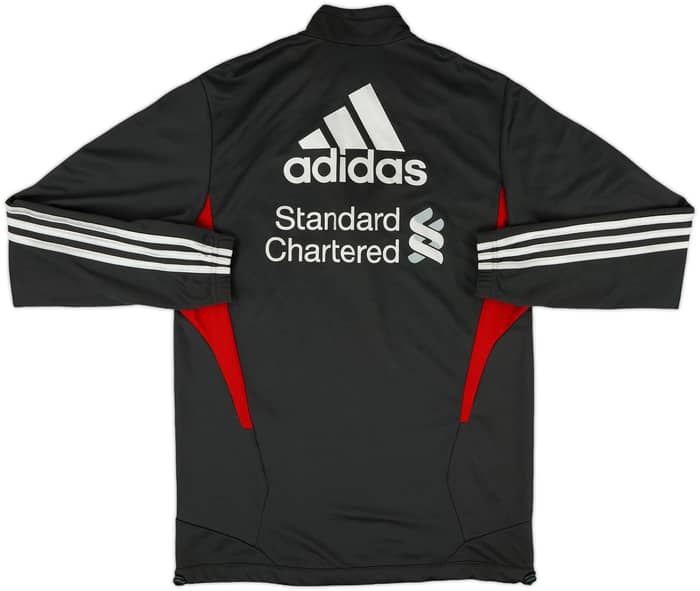 2011-12 Liverpool adidas 1/4 Zip Drill Top - 8/10 - (M)