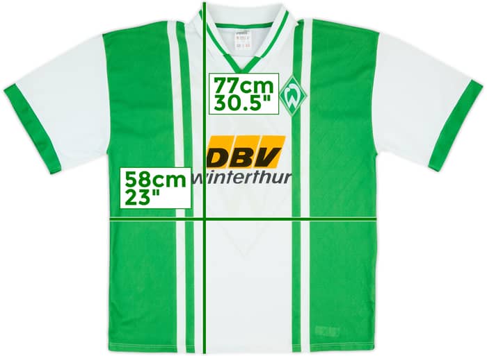 1996-97 Werder Bremen Home Shirt - 9/10 - (L)