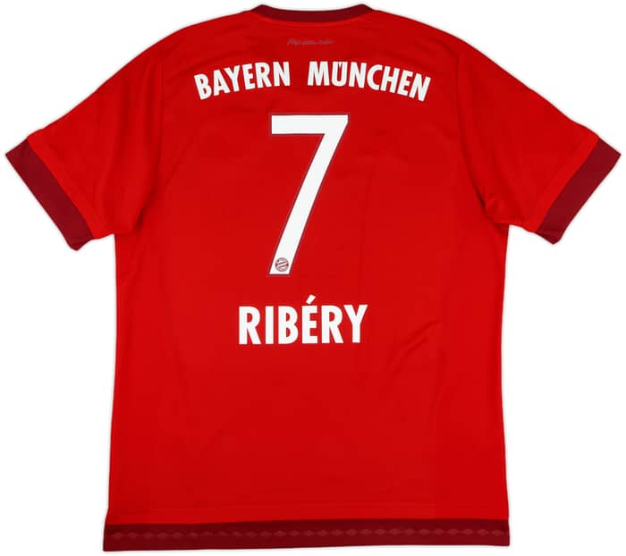2015-16 Bayern Munich Home Shirt Ribery #7 - 7/10 - (L)