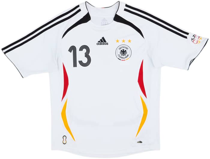 2005-07 Germany Home Shirt Ballack #13 - 8/10 - (XL.Boys)