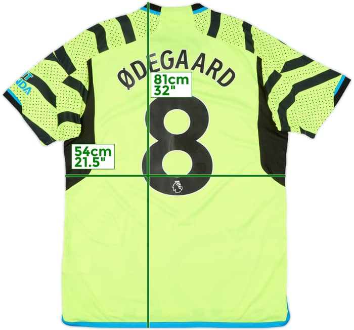 2023-24 Arsenal Away Shirt Odegaard #8 - 10/10 - (S)