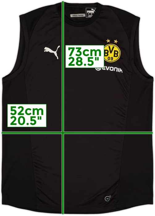 2018-19 Borussia Dortmund Puma Training Vest - 9/10 - (L)