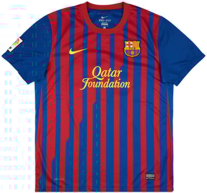 2011-12 Barcelona Home Shirt Messi #10 - 8/10 - (L)