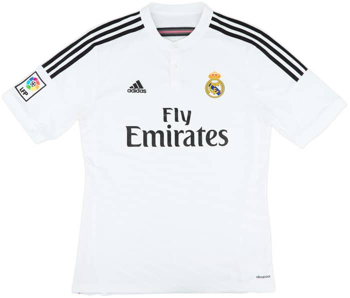 2014-15 Real Madrid Home Shirt James #10 - 7/10 - (L)