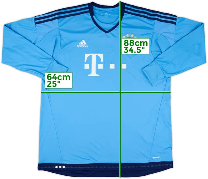2015-16 Bayern Munich GK Shirt - 10/10 - (XXL)