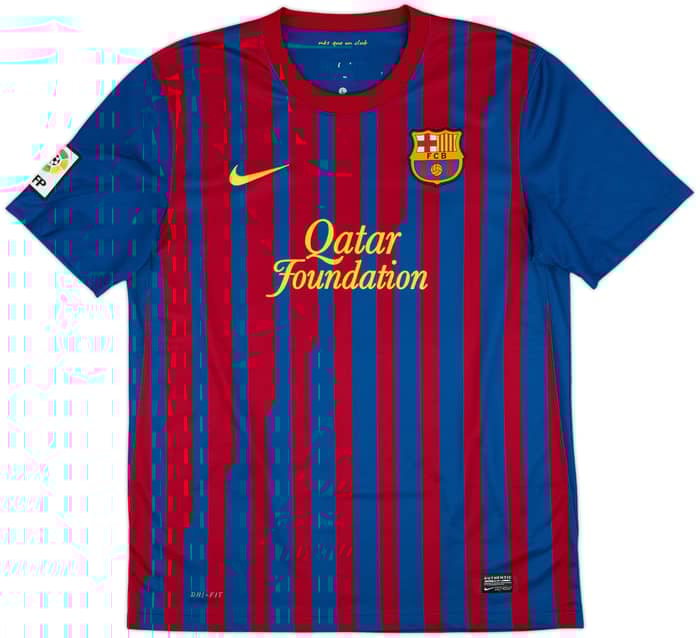 2011-12 Barcelona Home Shirt A.Iniesta #8 - 9/10 - (L)