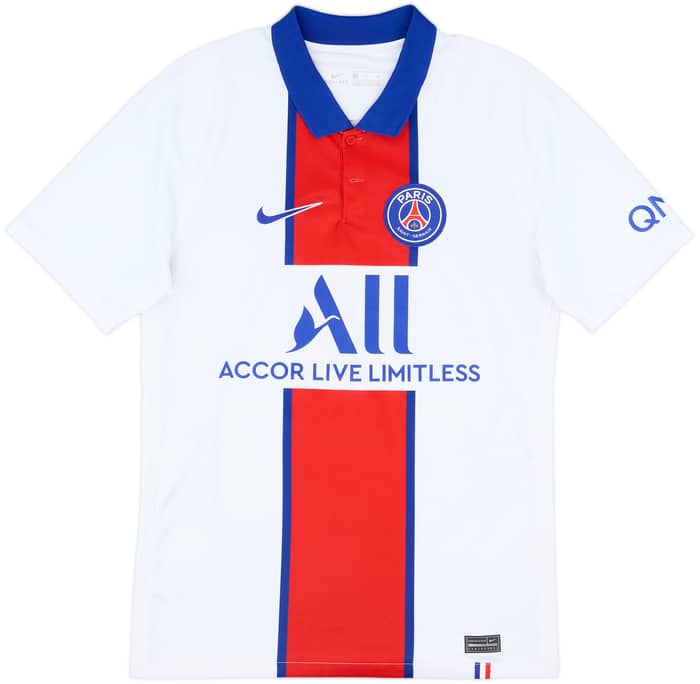 2020-21 Paris Saint-Germain Away Shirt Mbappe #7 - 8/10 - (S)