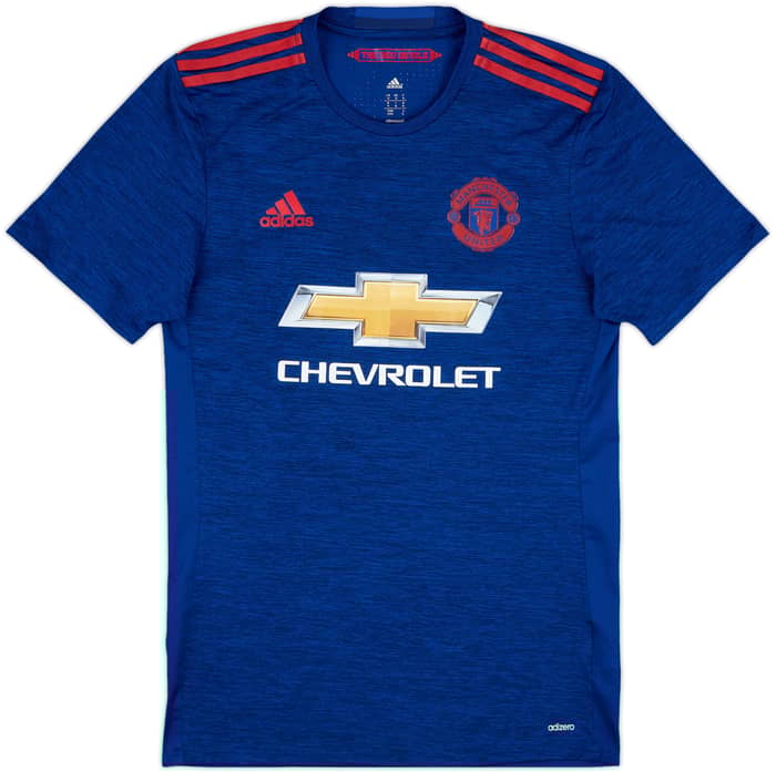2016-17 Manchester United Authentic Away Shirt Ibrahimovic #9 - 8/10 - (M)