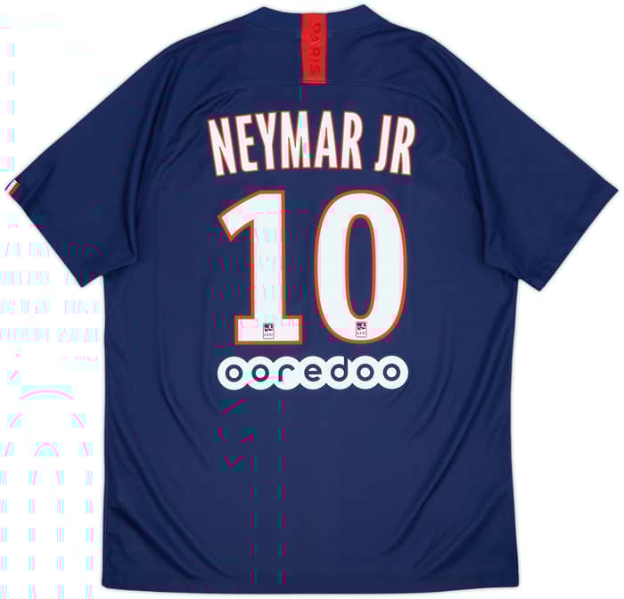 2019-20 Paris Saint-Germain Home Shirt Neymar Jr #10 - 8/10 - (L)