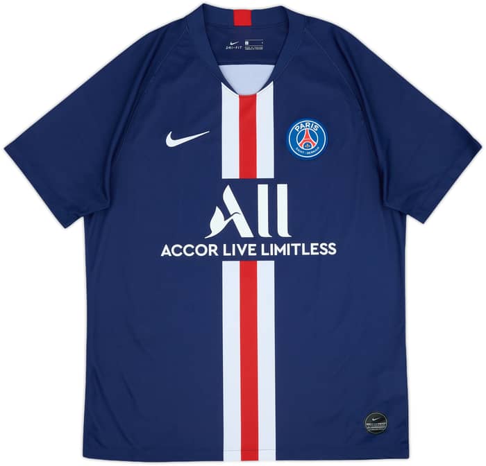 2019-20 Paris Saint-Germain Home Shirt Neymar Jr #10 - 8/10 - (L)