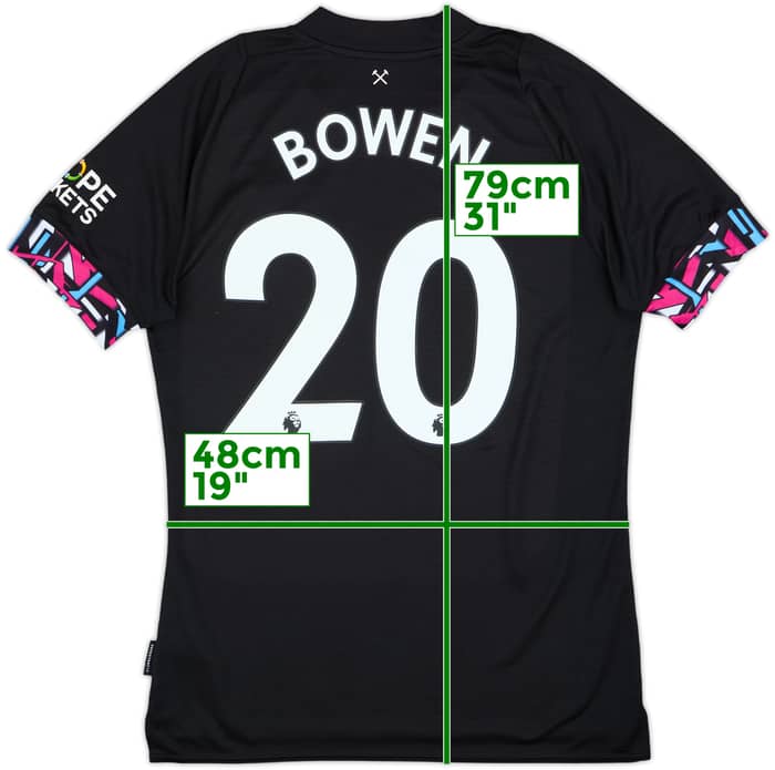 2022-23 West Ham United Away Shirt Bowen #20 - 9/10 - (M)