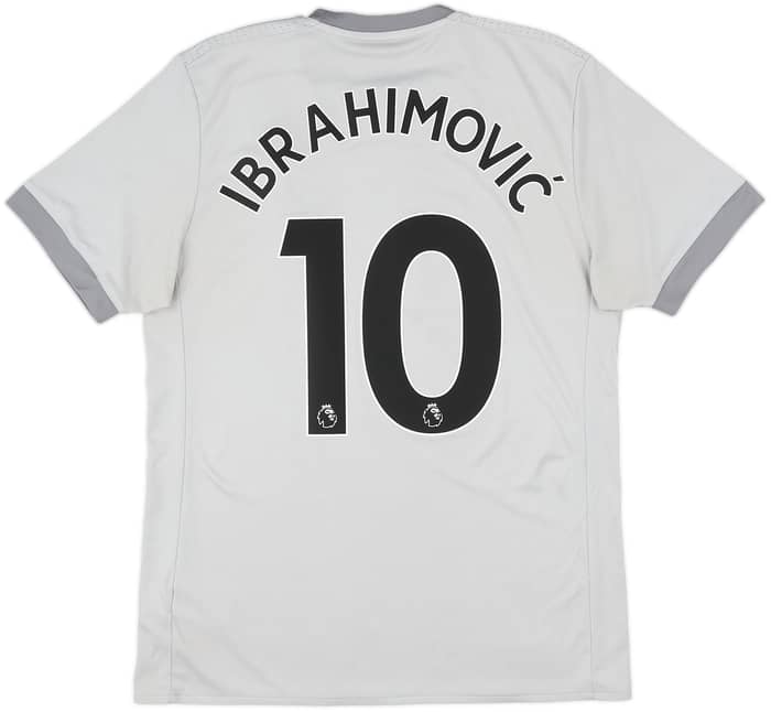 2017-18 Manchester United Third Shirt Ibrahimovic #10 - 8/10 - (M)