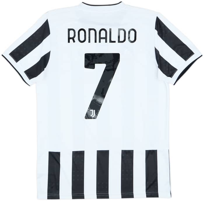 2021-22 Juventus Home Shirt Ronaldo #7 - 8/10 - (M)