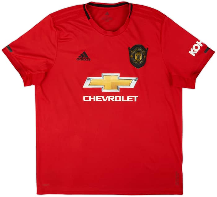 2019-20 Manchester United Home Shirt Pogba #6 - 8/10 - (XL)
