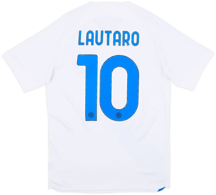 2023-24 Inter Milan Away Shirt Lautaro #10 - 8/10 - (S)