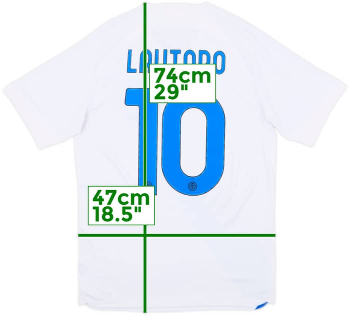 2023-24 Inter Milan Away Shirt Lautaro #10 - 8/10 - (S)