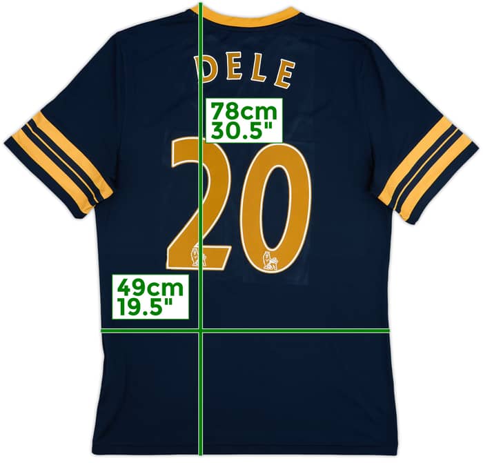 2016-17 Tottenham Away Shirt Dele #20 - 7/10 - (L)