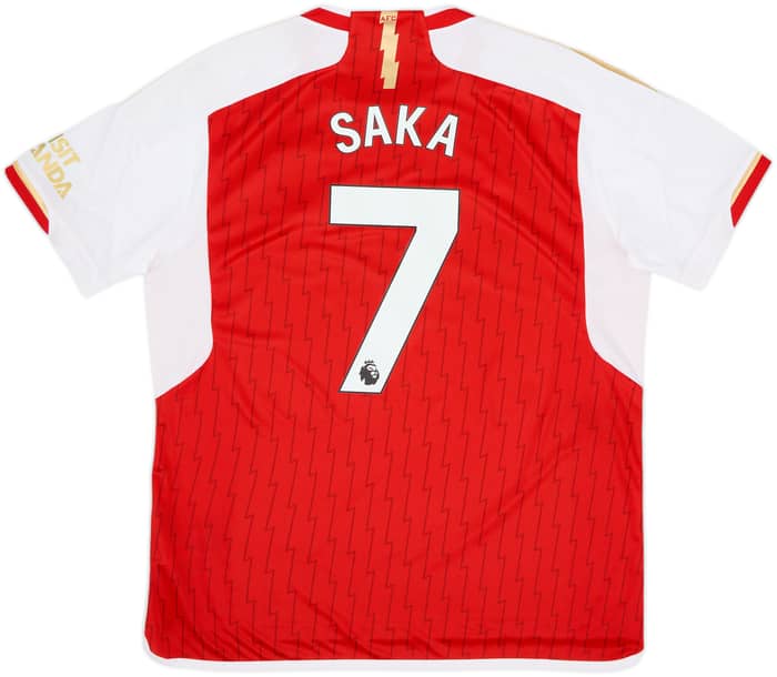 Camiseta de local del Arsenal 2023-24 Saka #7 - 9/10 - (XL)
