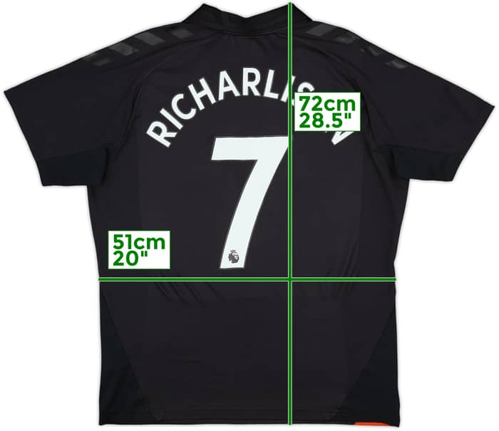 2021-22 Everton Away Shirt Richarlison #7 - 8/10 - (L)