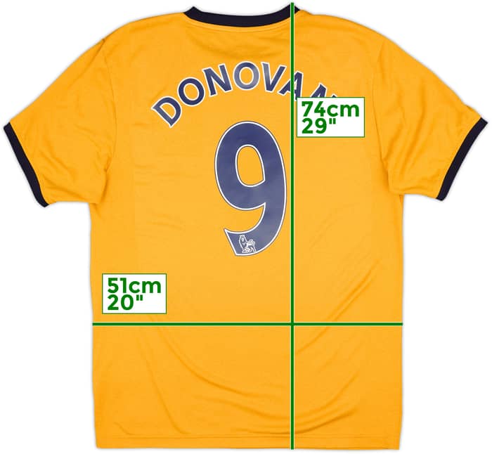 2011-12 Everton Away Shirt Donovan #9 - 7/10 - (M)