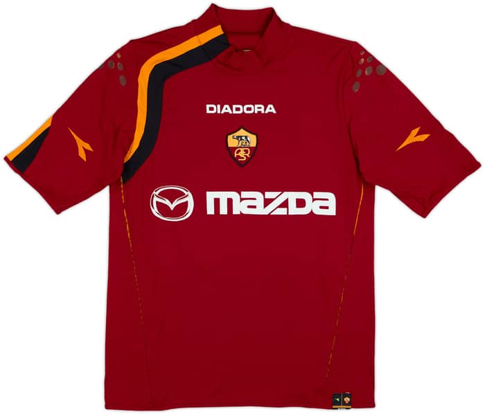 2004-05 Roma Home Shirt Totti #10 - 6/10 - (M)