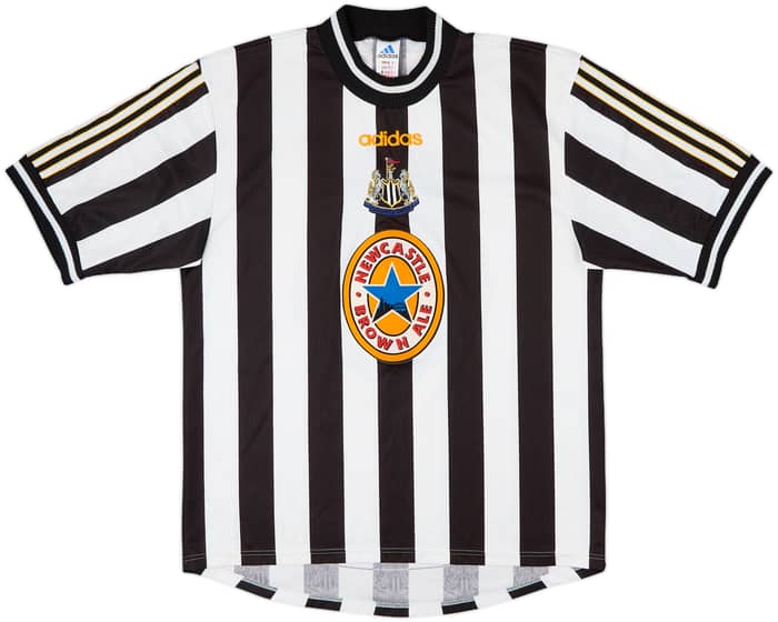1997-99 Newcastle Home Shirt Shearer #9 - 8/10 - (XL)