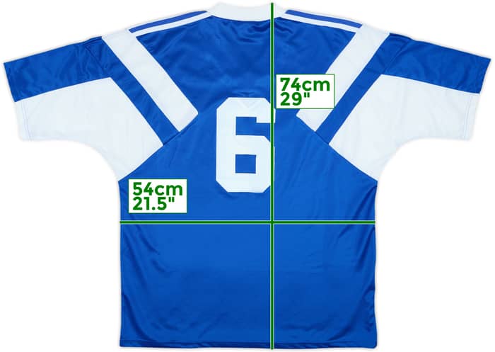 1990-92 USA Away Shirt #6 - 9/10 - (L)