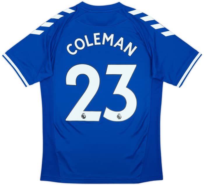 2021-22 Everton Home Shirt Coleman #23 - 9/10 - (M)