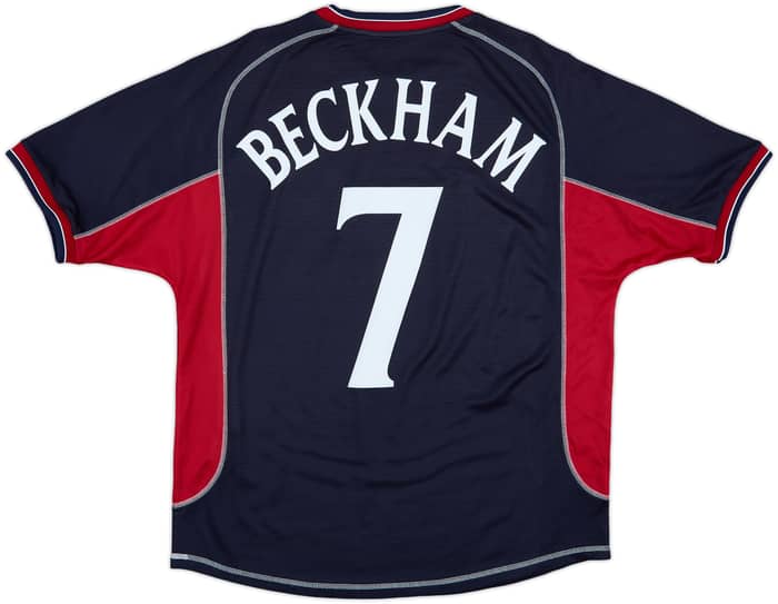 2000-01 Manchester United Third Shirt Beckham #7 - 9/10 - (L)
