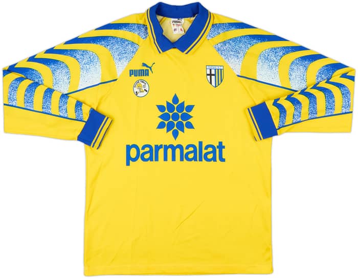 1995-96 Parma Scuola Calcio Third L/S Shirt - 8/10 - (S)
