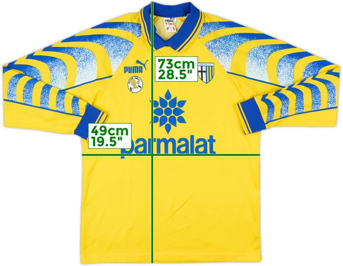 1995-96 Parma Scuola Calcio Third L/S Shirt - 8/10 - (S)