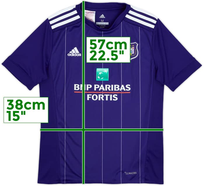 2017-18 Anderlecht Home Shirt - 9/10 - (M.Boys)