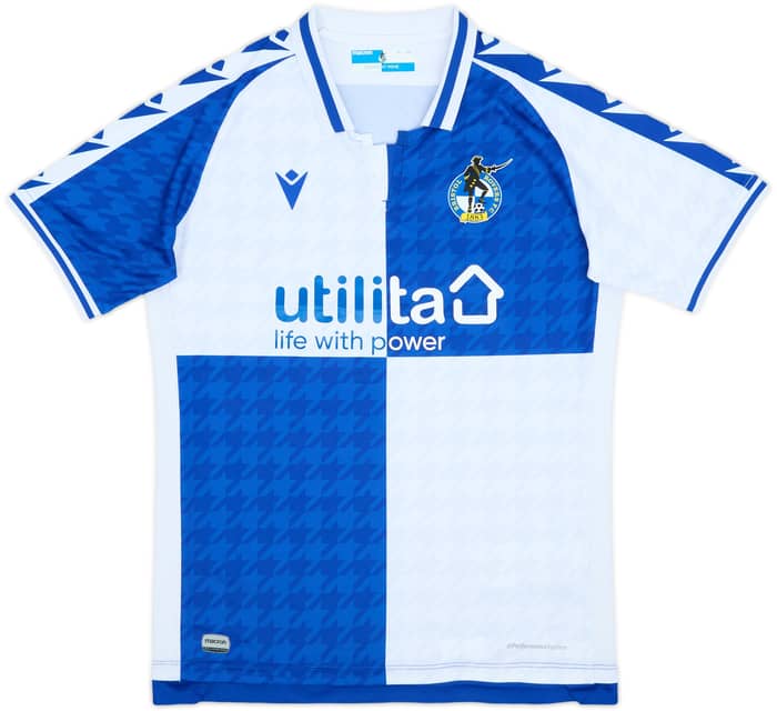 2022-23 Bristol Rovers Home Shirt - 10/10 - (L.Boys)