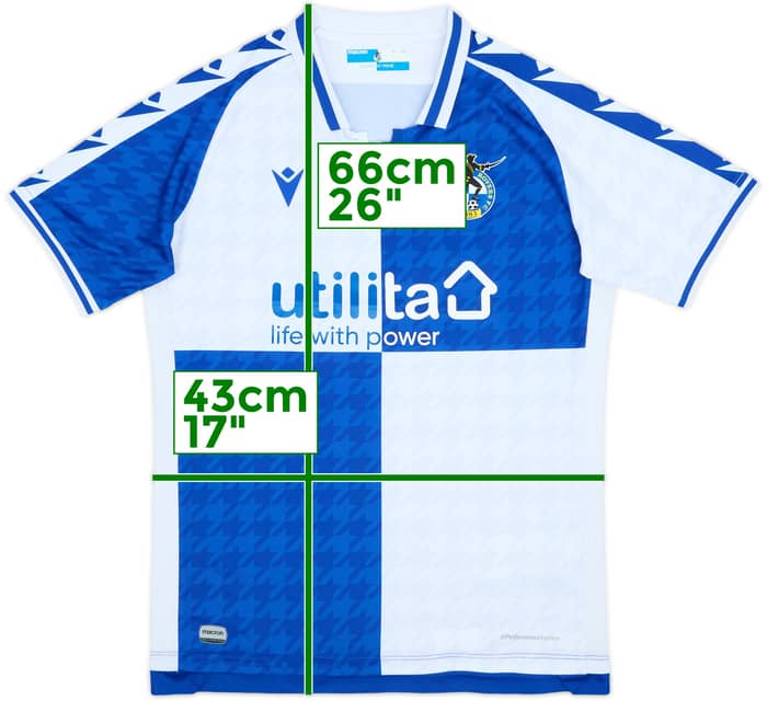 2022-23 Bristol Rovers Home Shirt - 10/10 - (L.Boys)