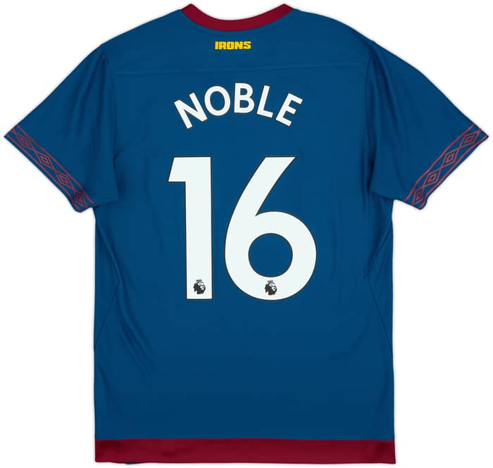 2018-19 West Ham Away Shirt Noble #16 - 8/10 - (M)